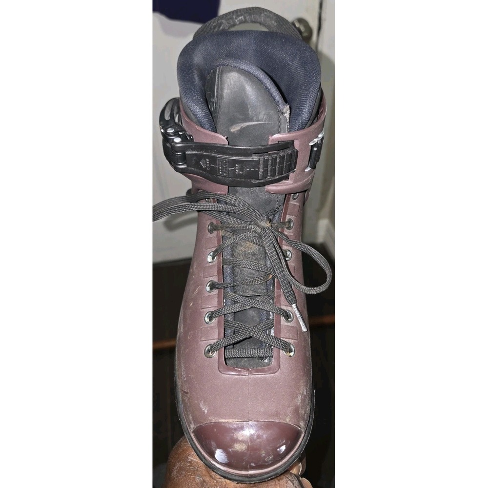 Roces M12 Aggressive Inline Skates Maroon Kaltik Frames Mens Size 9 EU 42 - Picture 8 of 10